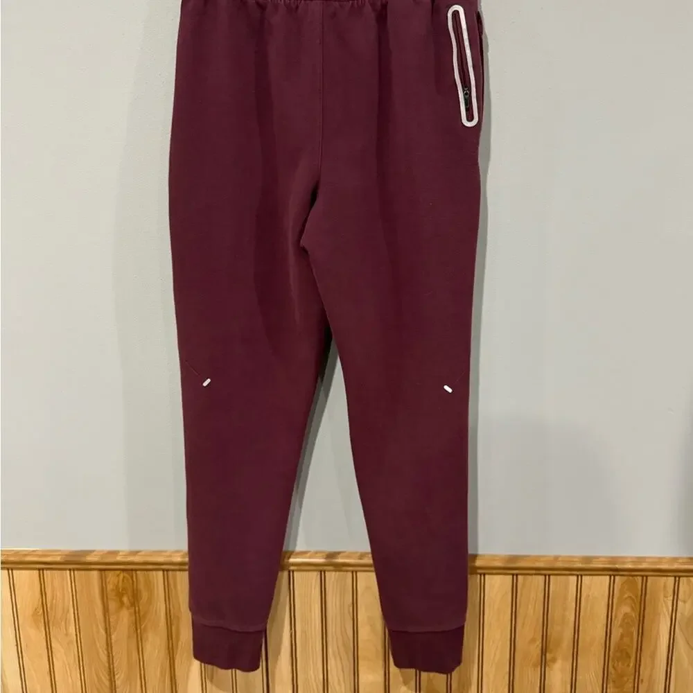Reebok Men's Burgundy Joggers